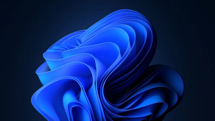 Windows 11 blue wallpaper
